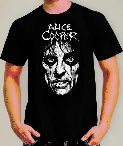 Polera Alice Cooper - Ver 03 - Vale Gamess