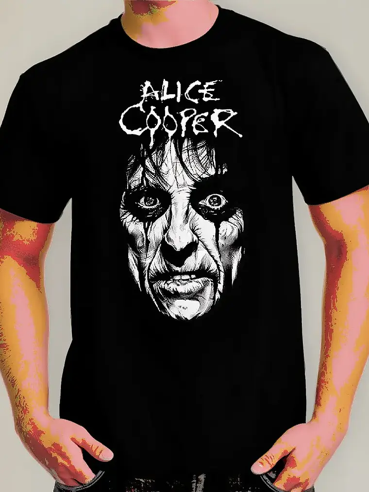 Polera Alice Cooper - Ver 03 - Vale Gamess 1