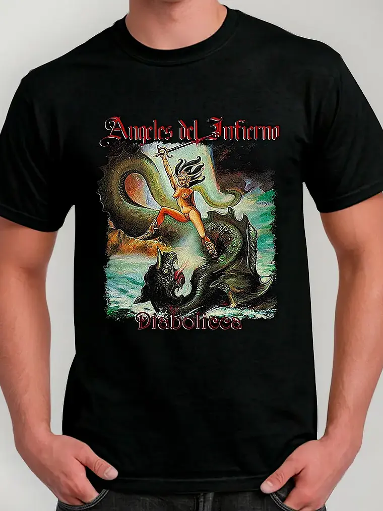 Polera Angeles Del Infierno - Ver 02 - Diabolicca 1