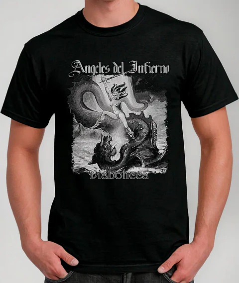Polera Angeles Del Infierno - Ver 01 - Diabolicca