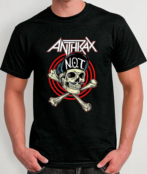 Polera Anthrax - Ver 20 - Vale Gamess
