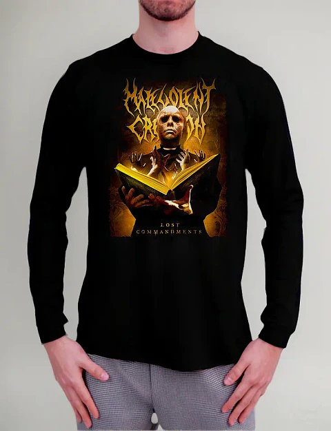 Polera Manga Larga Malevolent Creation - Ver 11 - Lost Comma