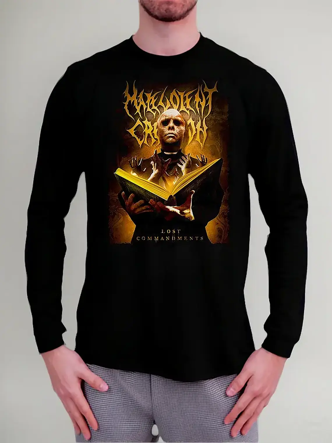 Polera Manga Larga Malevolent Creation - Ver 11 - Lost Comma 1