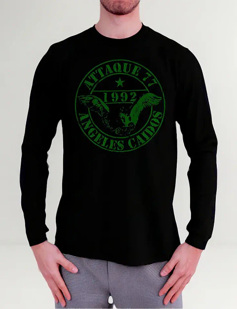 Polera Manga Larga Attaque 77 - Ver 02 - Ángeles Caídos