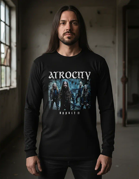 Polera Manga Larga Atrocity - Ver 02 - Okkult 2