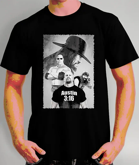 Polera Austin Wwe - Ver 06 - Vale Gamess