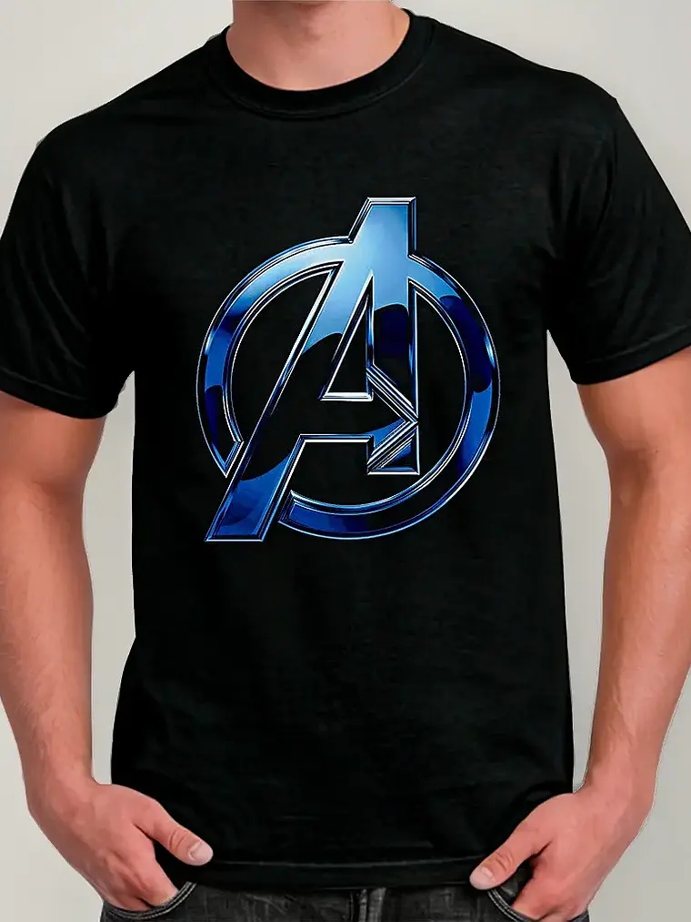Polera Avengers - Ver 02 - Vale Gamess 1