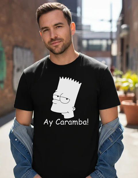 Polera Bart Simpson - Ver 01 - Vale Gamess