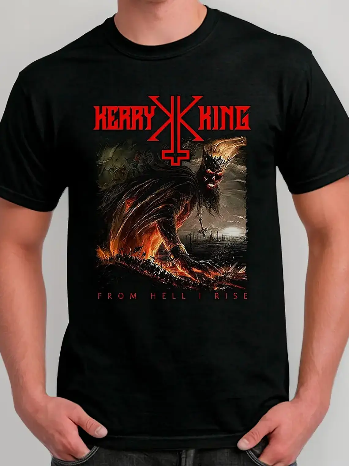 Polera Kerry King - Ver 01 - From Hell I Rise 1