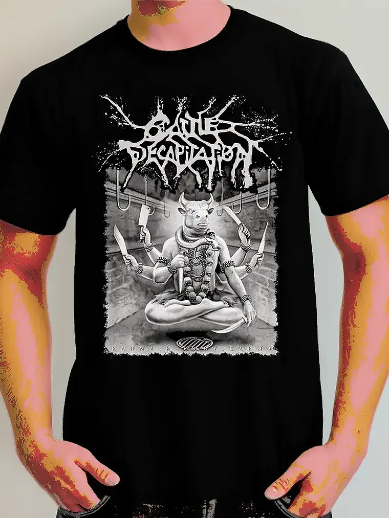 Polera Cattle Decapitation - Ver 16 - Karma Bloody Karma 1