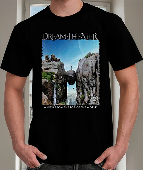 Polera Dream Theater - Ver 07 - A View From The Top Of The W