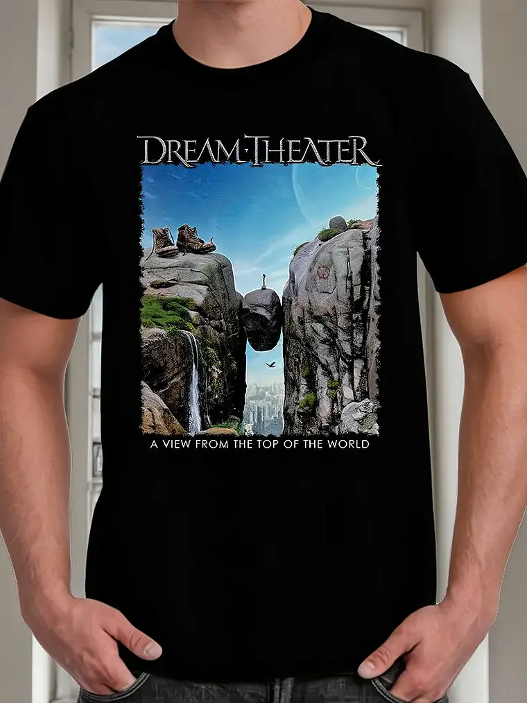 Polera Dream Theater - Ver 07 - A View From The Top Of The W 1