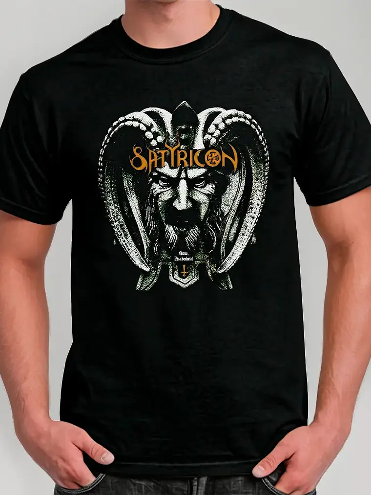 Polera Satyricon - Ver 07 - Now, Diabolical 1
