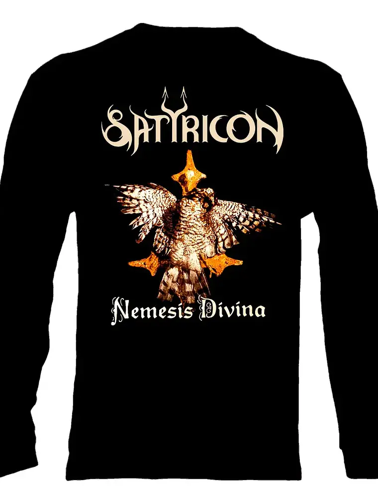 Polera Manga Larga Satyricon - Ver 06 - Nemesis Divina 1