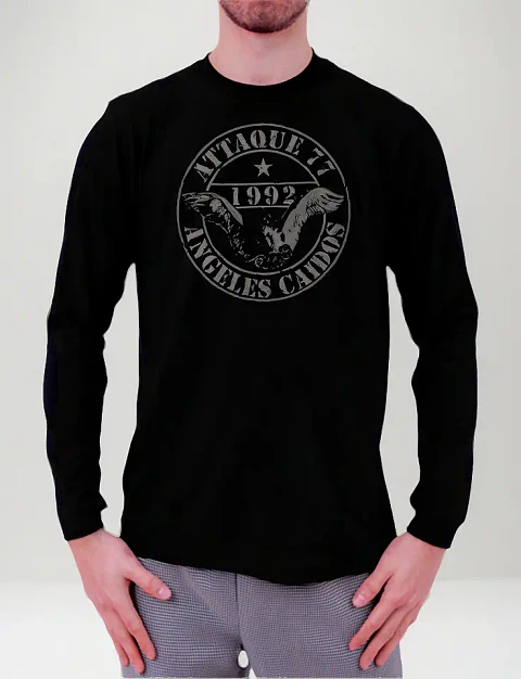 Polera Manga Larga Attaque 77 - Ver 01 - Ángeles Caídos