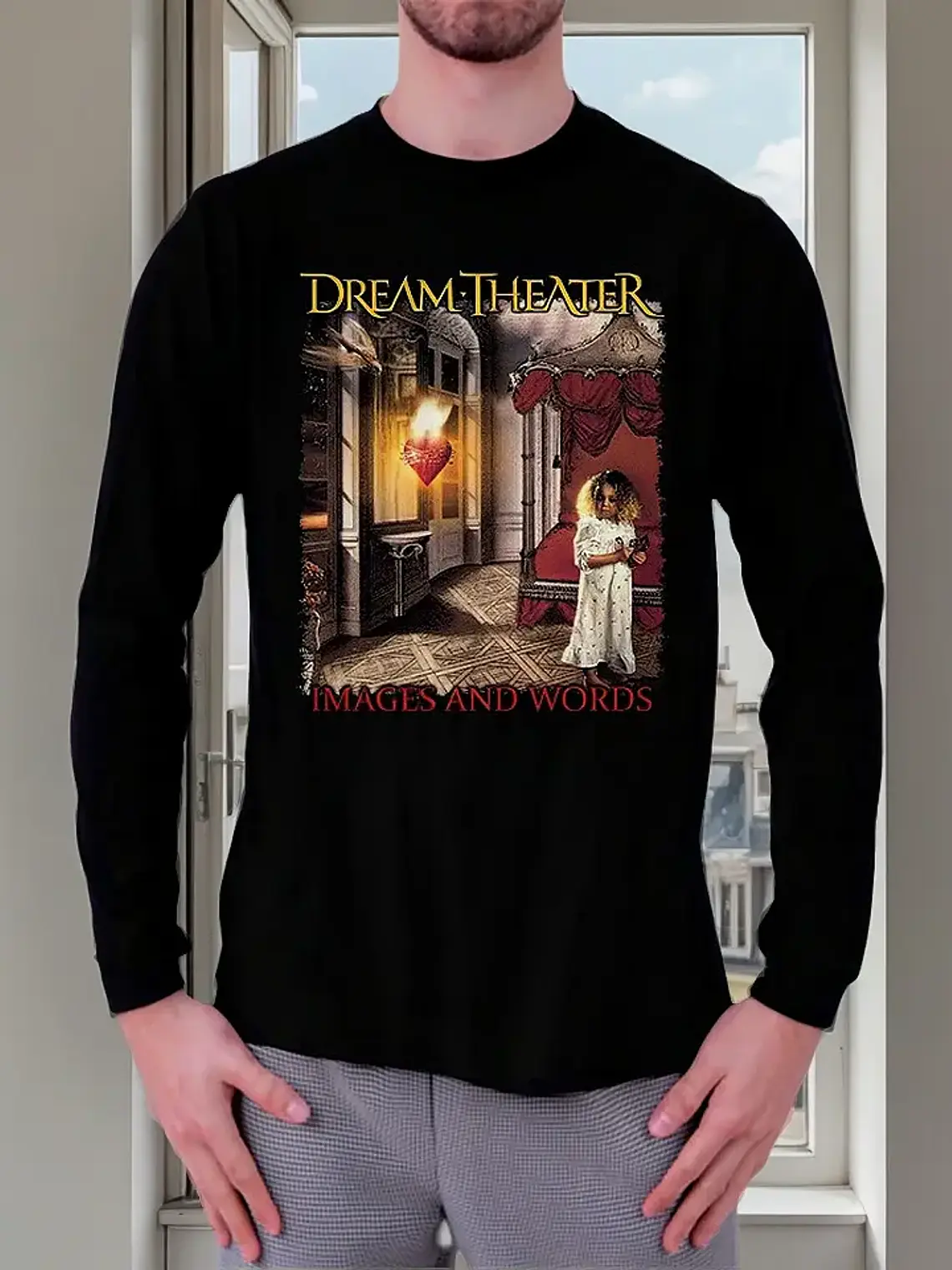 Polera Manga Larga Dream Theater - Ver 17 - Images And Words 1