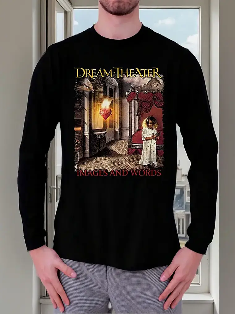 Polera Manga Larga Dream Theater - Ver 17 - Images And Words 1