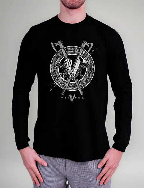 Polera Manga Larga Vikingo - Ver 11 - Vale Gamess