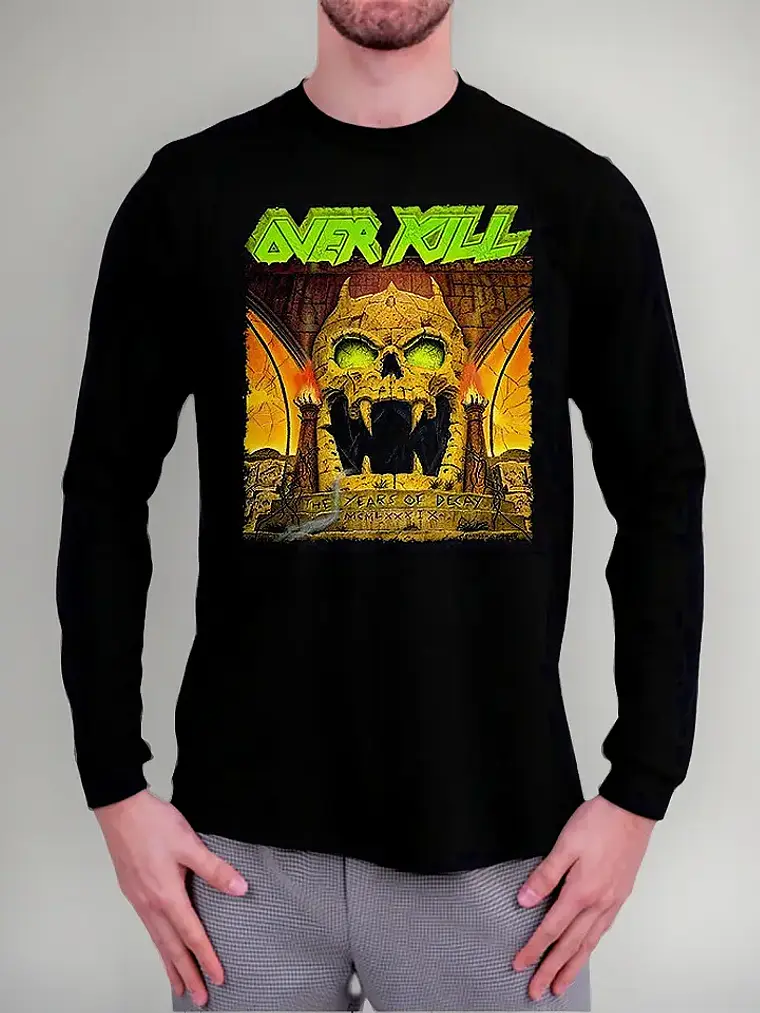 Polera Manga Larga Overkill - Ver 04 - The Years Of Decay 1