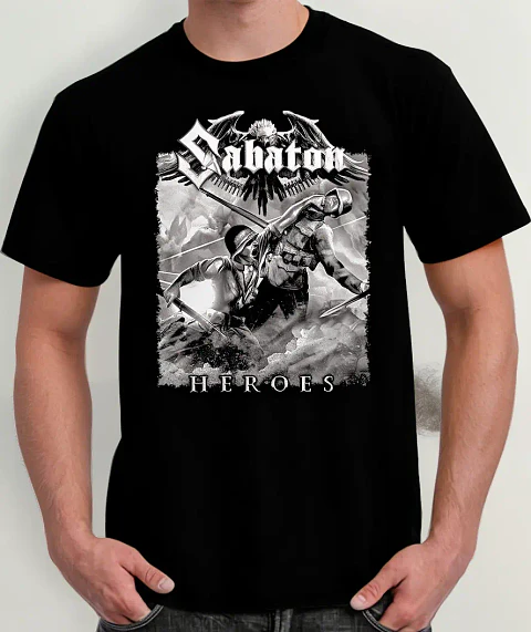 Polera Sabaton - Ver 15 - Heroes