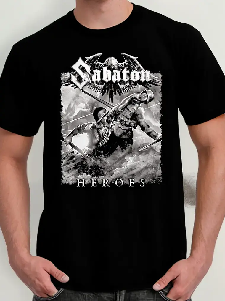 Polera Sabaton - Ver 15 - Heroes 1