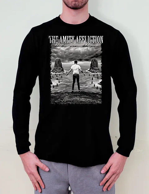 Polera Manga Larga The Amity Affliction - Ver 02 - Let The O