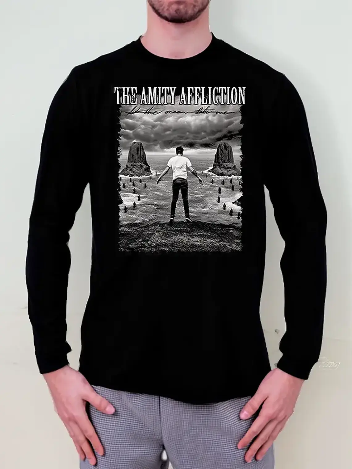 Polera Manga Larga The Amity Affliction - Ver 02 - Let The O 1