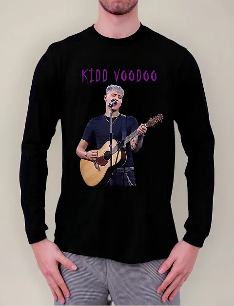 Polera Manga Larga Kidd Voodoo - Ver 02 - Vale Gamess