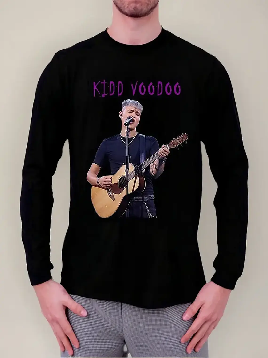 Polera Manga Larga Kidd Voodoo - Ver 02 - Vale Gamess 1