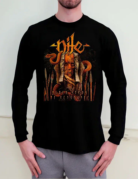 Polera Manga Larga Nile - Ver 08 - Black Seeds Of Vengeance