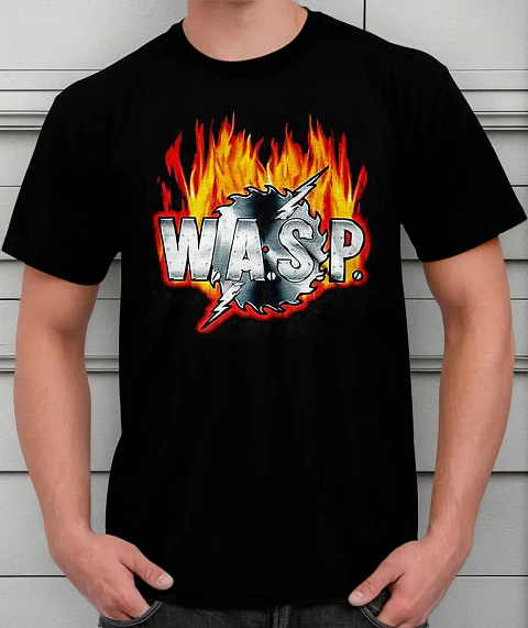 Polera W A S P - Ver 09 - Logo