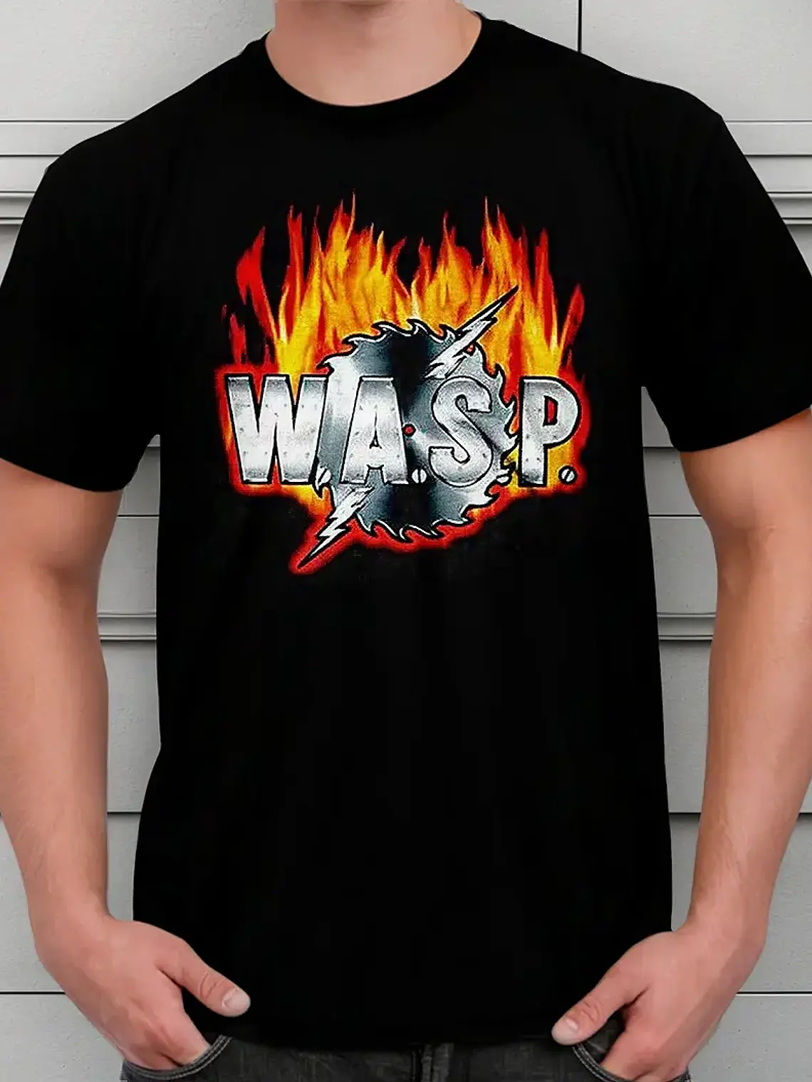 Polera W A S P - Ver 09 - Logo 1