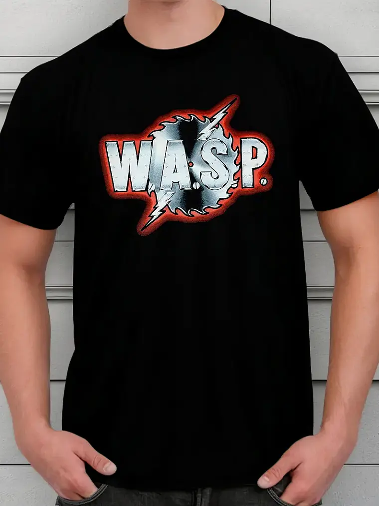 Polera W A S P - Ver 11 - Logo 1