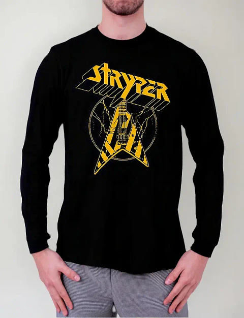 Polera Manga Larga Stryper - Ver 09 - Vale Gamess