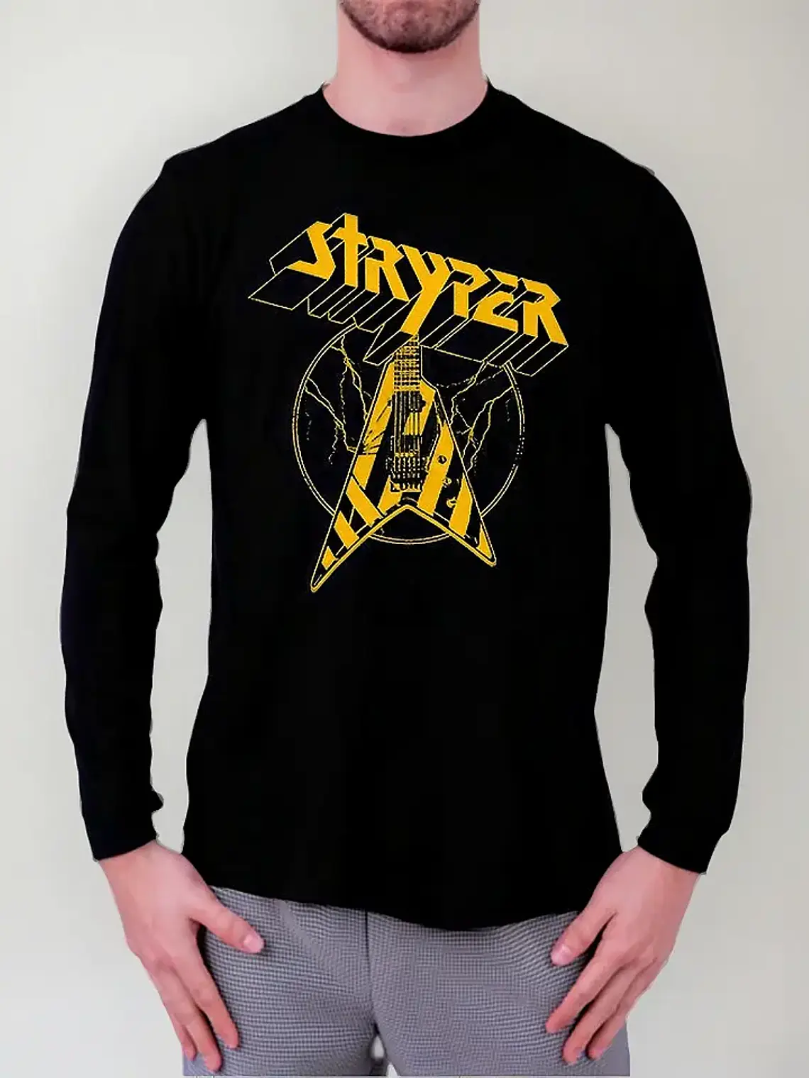 Polera Manga Larga Stryper - Ver 09 - Vale Gamess 1