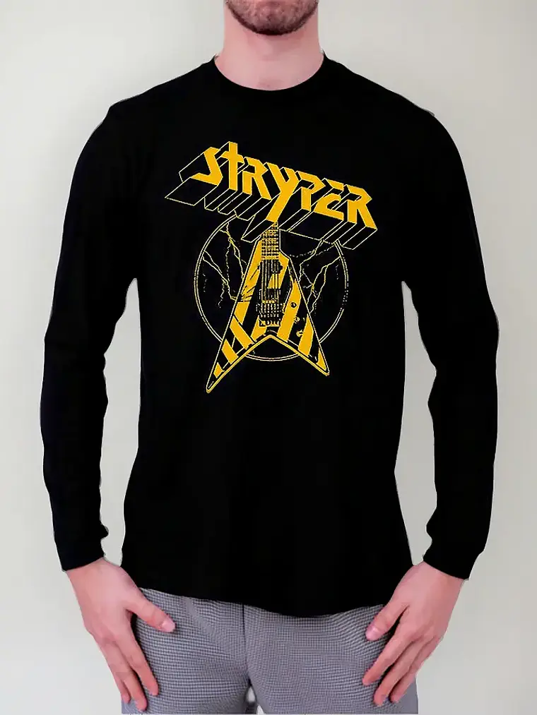 Polera Manga Larga Stryper - Ver 09 - Vale Gamess 1
