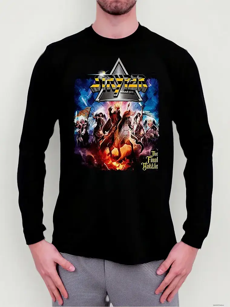 Polera Manga Larga Stryper - Ver 04 - The Final Battle 1