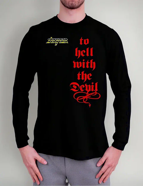 Polera Manga Larga Stryper - Ver 14 - To Hell With The Devil