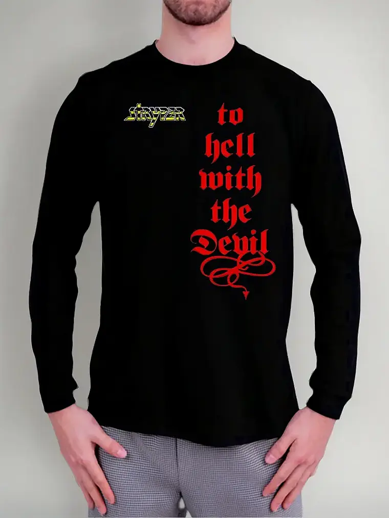Polera Manga Larga Stryper - Ver 14 - To Hell With The Devil 1