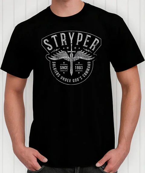 Polera Stryper - Ver 05 - Soldiers Under Command