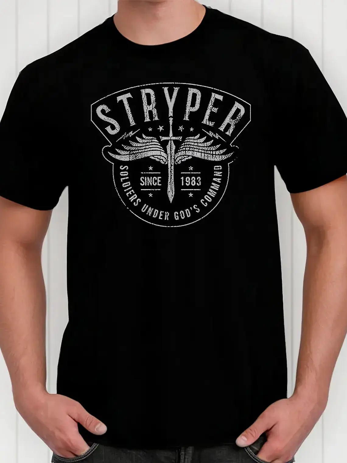 Polera Stryper - Ver 05 - Soldiers Under Command 1