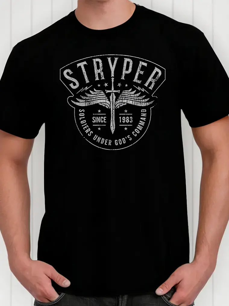 Polera Stryper - Ver 05 - Soldiers Under Command 1