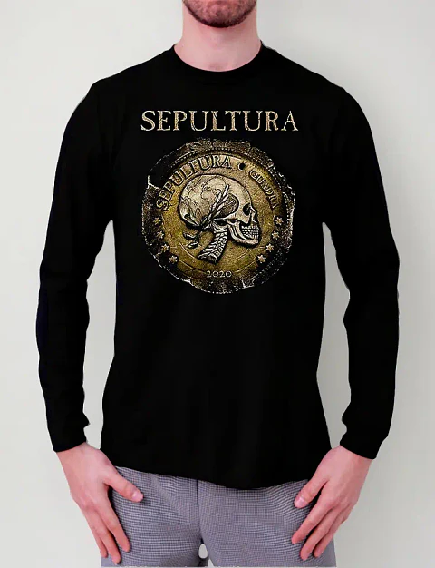 Polera Manga Larga Sepultura - Ver 16 - Quadra