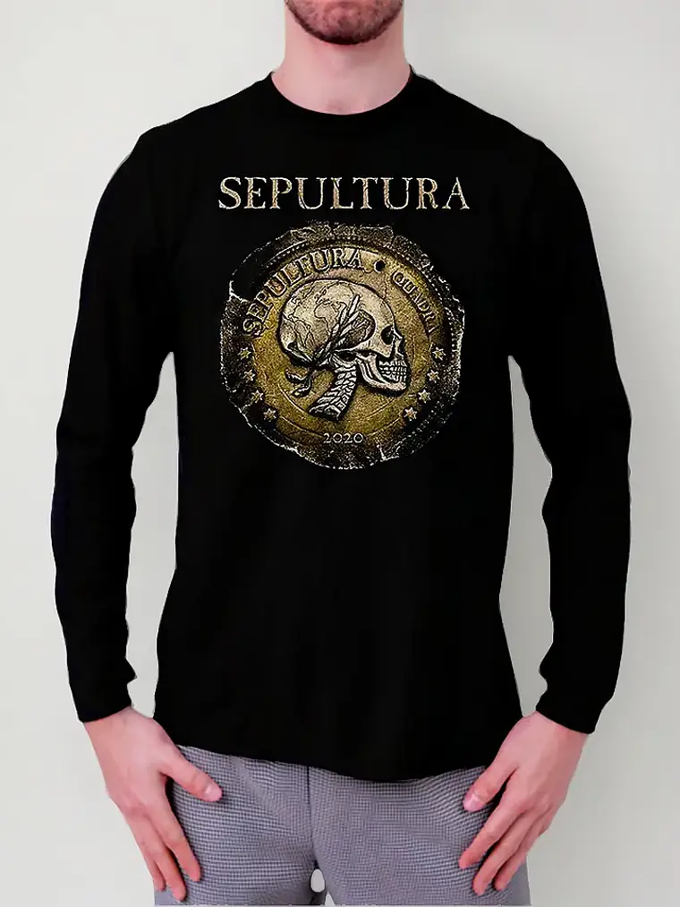 Polera Manga Larga Sepultura - Ver 16 - Quadra 1