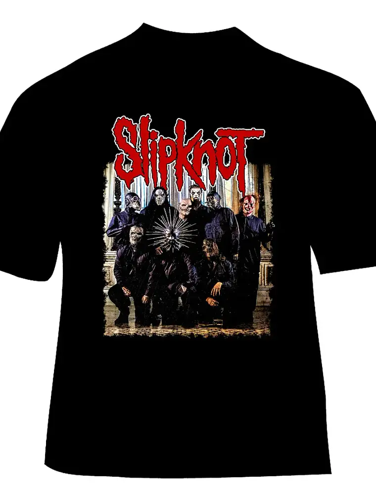 Polera Slipknot - Ver 04 - Banda 1