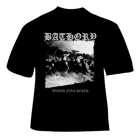 Polera Bathory - Ver 02 - Blood Fire Death