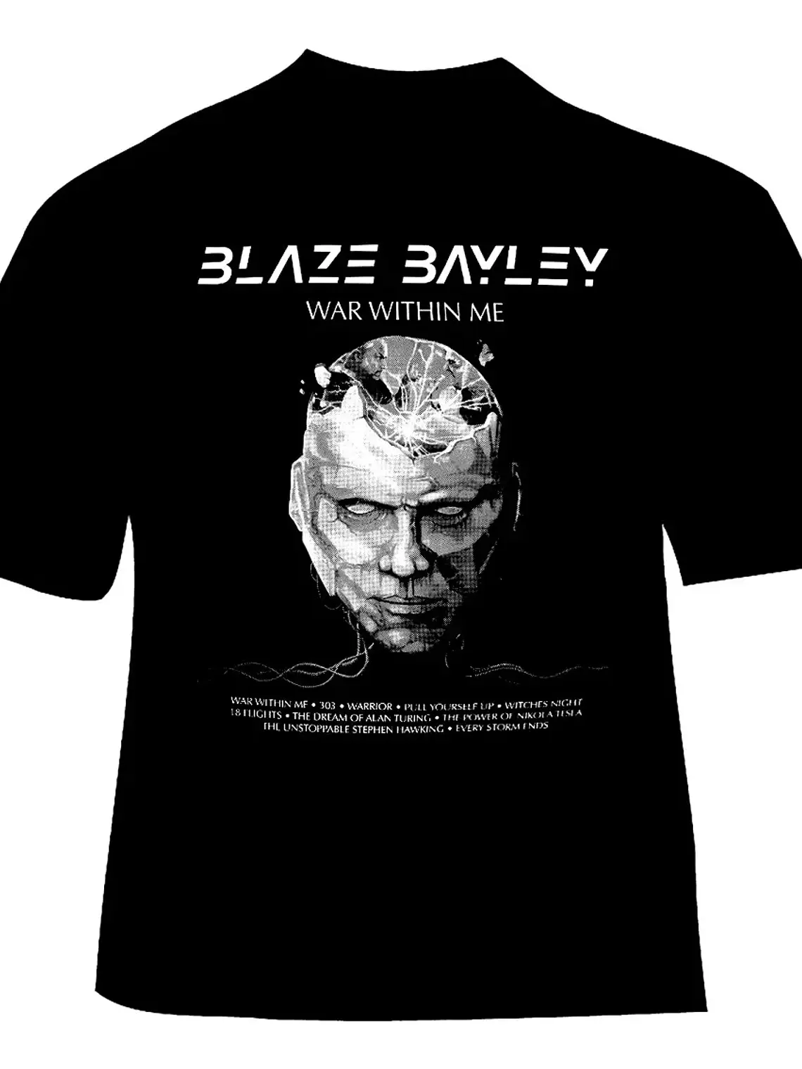 Polera Blaze Bayley - Ver 07 - War Within Me 1