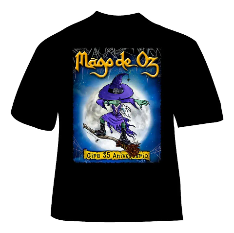 Polera Mago De Oz - Ver 26 - Gira 35 Aniversario