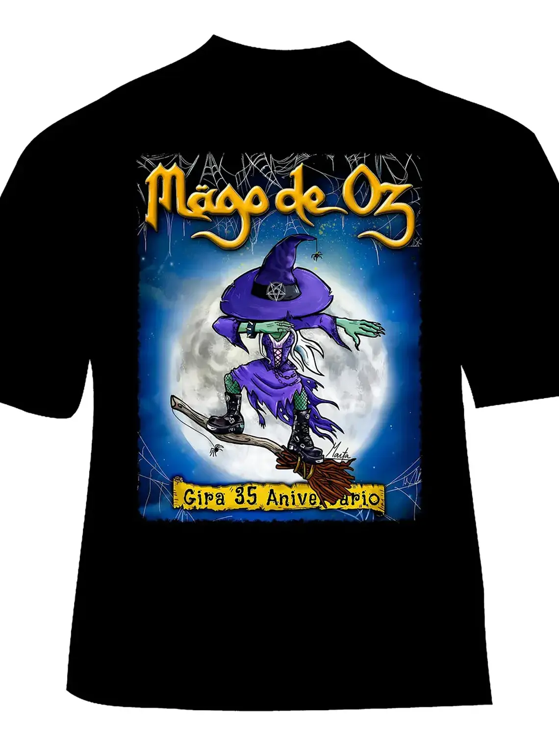 Polera Mago De Oz - Ver 26 - Gira 35 Aniversario 1