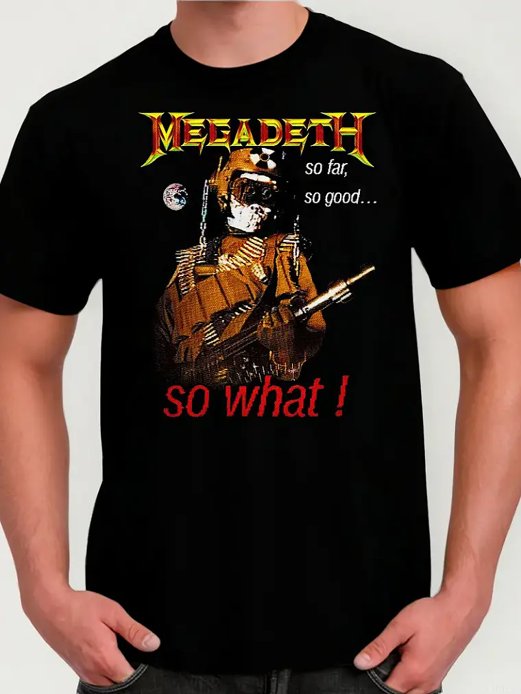 Polera Megadeth - Ver 08 - So Far, So Good... So What! 1